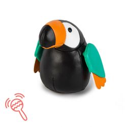 PELUCHE - JEAN LE TOUCAN - HOCHET EN ANIMAL